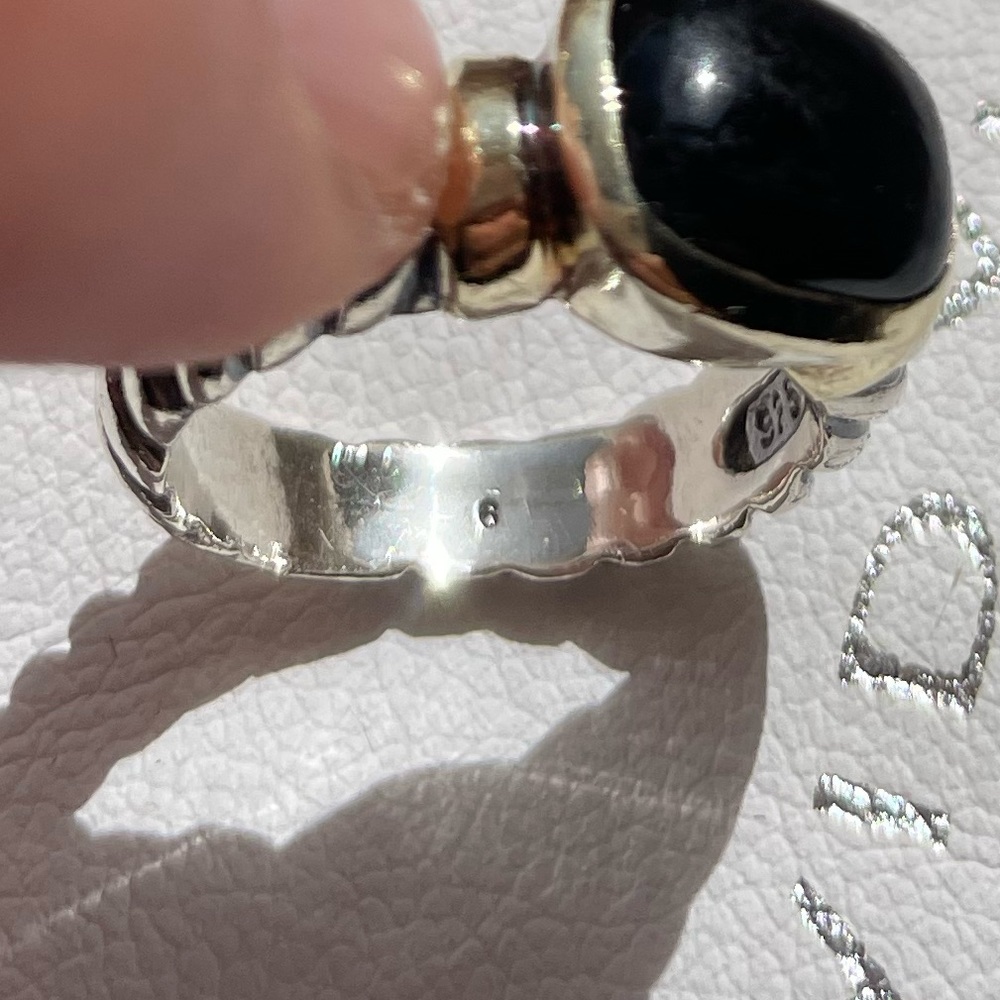 David Yurman Onyx Ring - Picture 3 of 6
